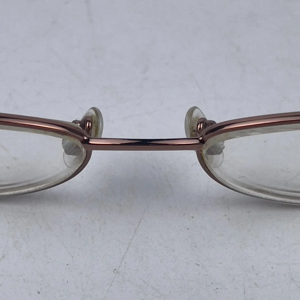 REVLON RV 505 Women's‎ Eyeglasses Frame Brown Bronze Oval Full Rim 48-17-135mm